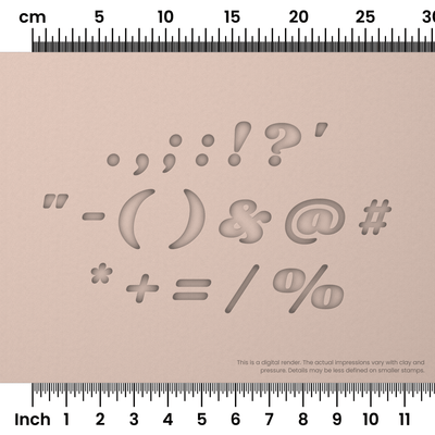 Shrikhand | Symbol Stamp Sets - Ceramind® Tools