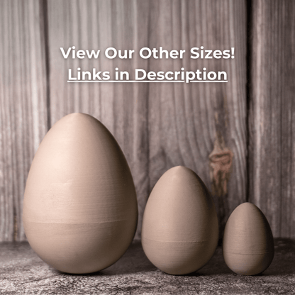 Small Egg | Slip Casting Mold | 40mm Diameter, 56mm High - Ceramind® Tools