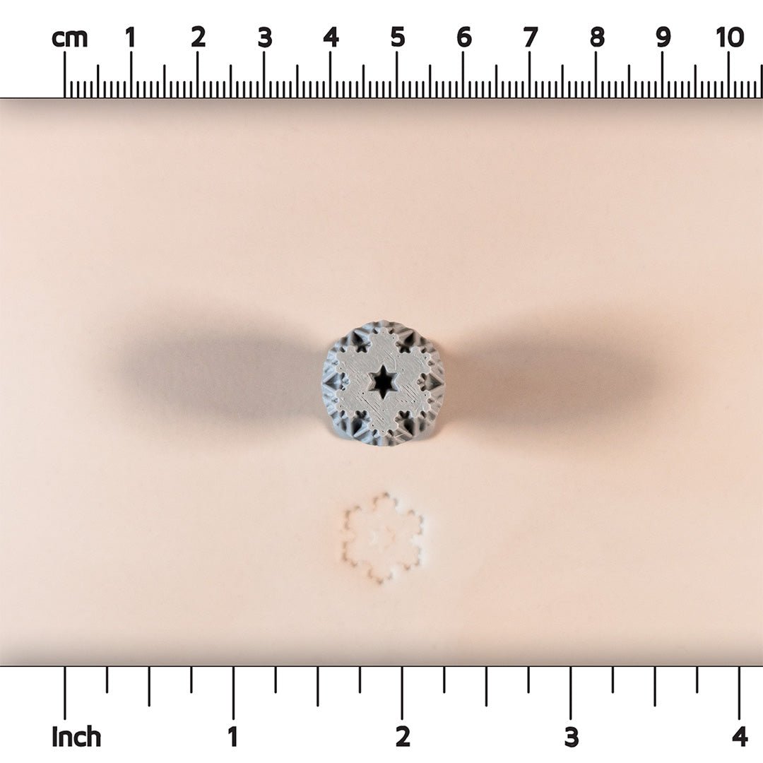 Snowflake Stamps Set of 7 - Six - Sided Snowflakes - Ceramind® Tools