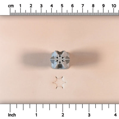 Snowflake Stamps Set of 7 - Six - Sided Snowflakes - Ceramind® Tools