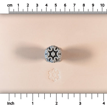 Snowflake Stamps Set of 7 - Six - Sided Snowflakes - Ceramind® Tools
