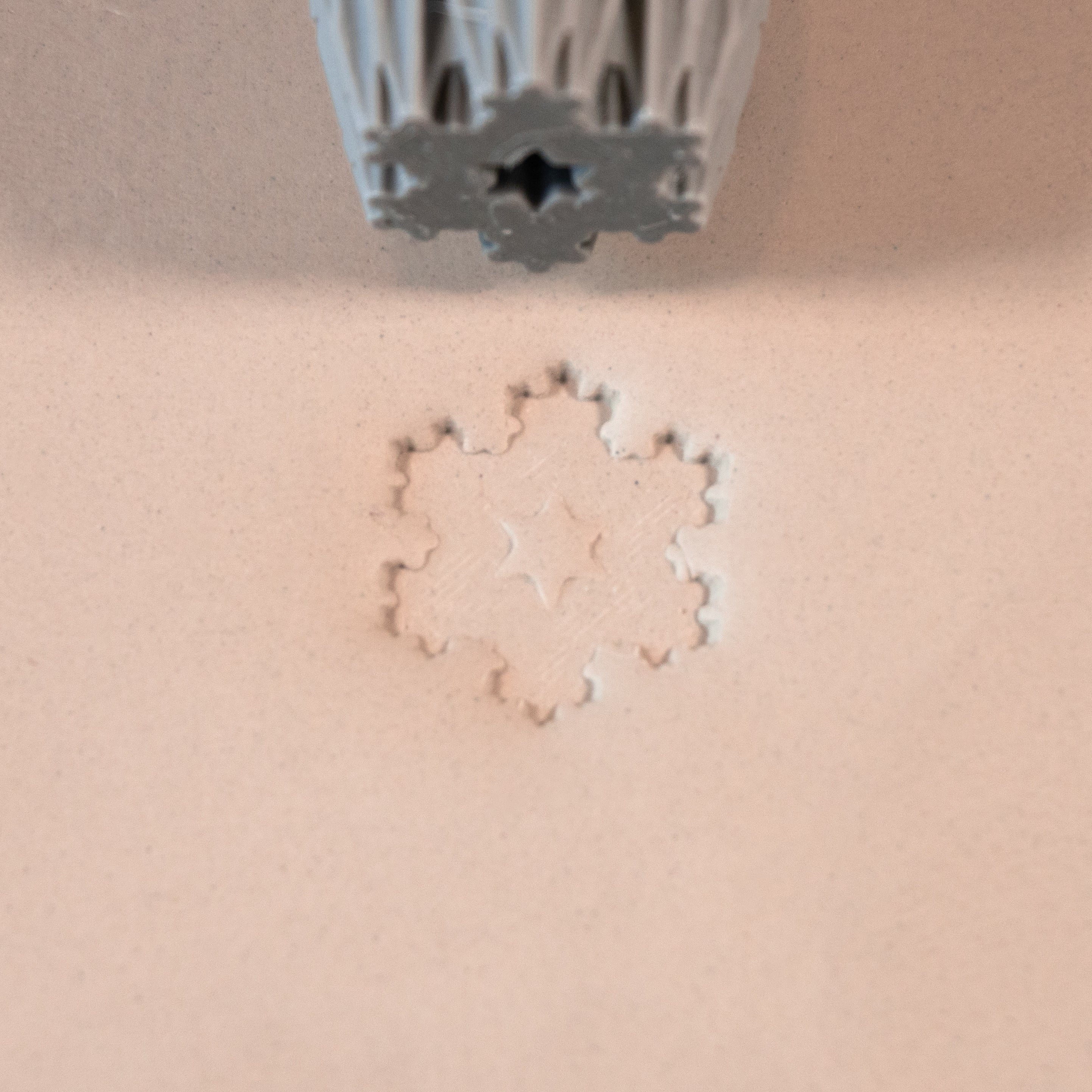 Snowflake Stamps Set of 7 - Six - Sided Snowflakes - Ceramind® Tools