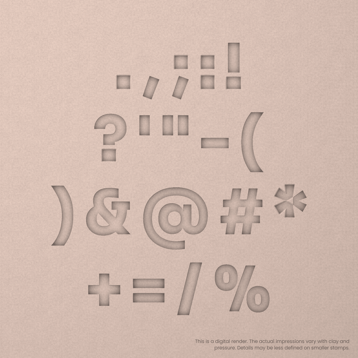 Sora | Font Rail Stamp Sets | Letters, Numbers, and Symbols - Ceramind® Tools