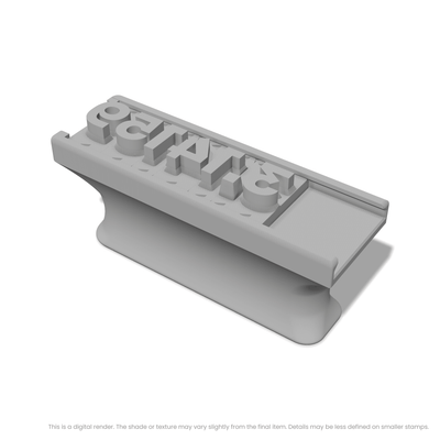 Sora | Font Rail Stamp Sets | Letters, Numbers, and Symbols - Ceramind® Tools