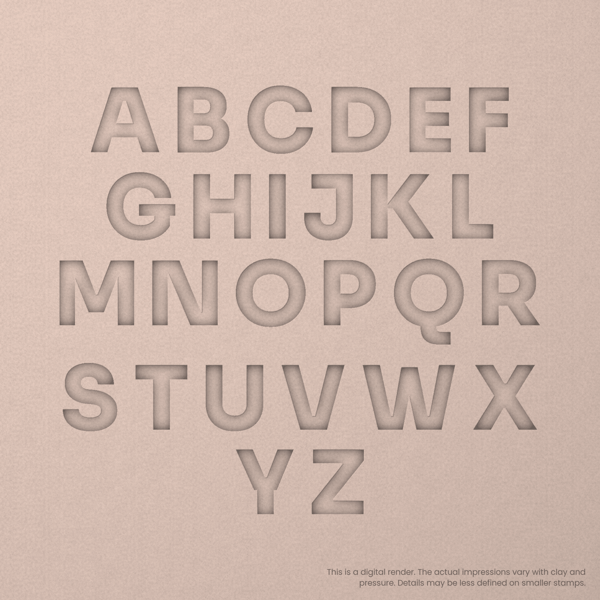 Sora | Font Rail Stamp Sets | Letters, Numbers, and Symbols - Ceramind® Tools