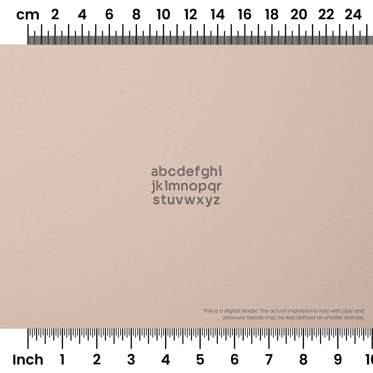 Sora | Lowercase | Alphabet Stamp Sets - Ceramind® Tools
