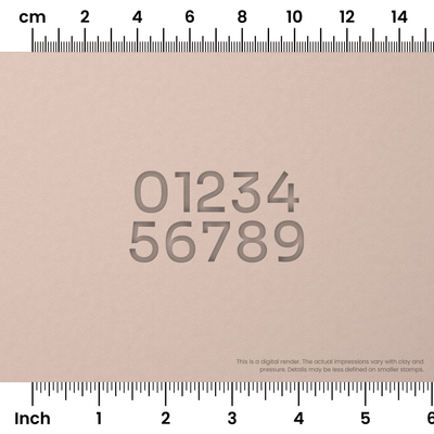 Sora | Number Stamp Sets - Ceramind® Tools