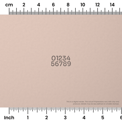 Sora | Number Stamp Sets - Ceramind® Tools