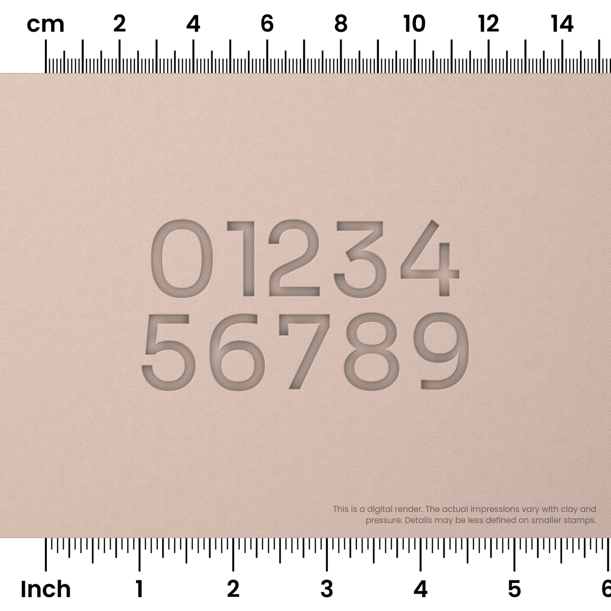 Sora | Number Stamp Sets - Ceramind® Tools