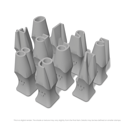 Sora | Number Stamp Sets - Ceramind® Tools