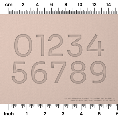 Sora | Number Stamp Sets - Ceramind® Tools