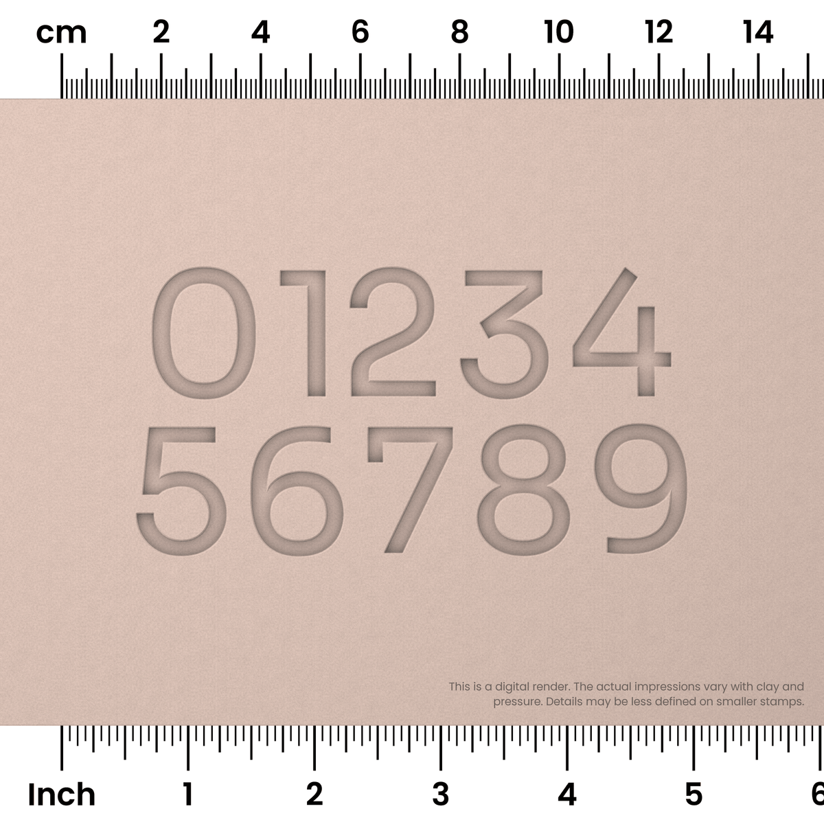Sora | Number Stamp Sets - Ceramind® Tools