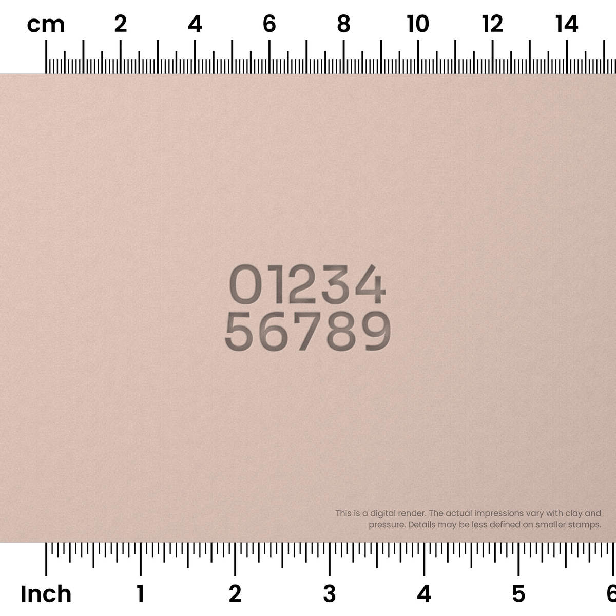 Sora | Number Stamp Sets - Ceramind® Tools