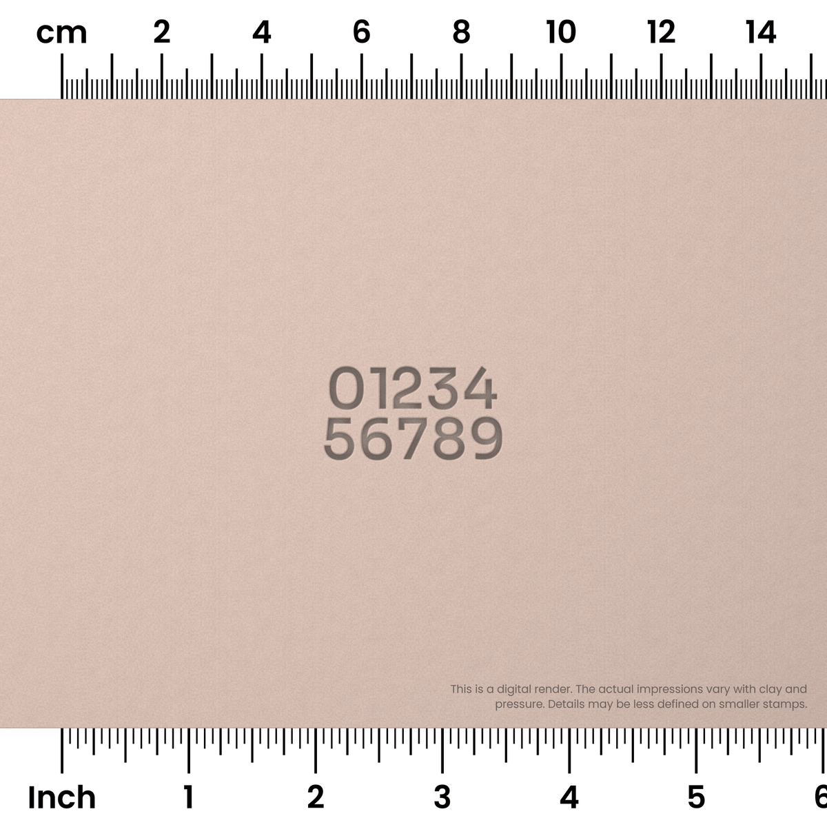 Sora | Number Stamp Sets - Ceramind® Tools
