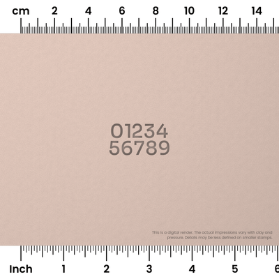 Sora | Number Stamp Sets - Ceramind® Tools