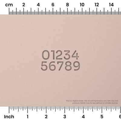 Sora | Number Stamp Sets - Ceramind® Tools