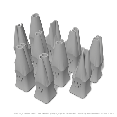 Sora | Number Stamp Sets - Ceramind® Tools
