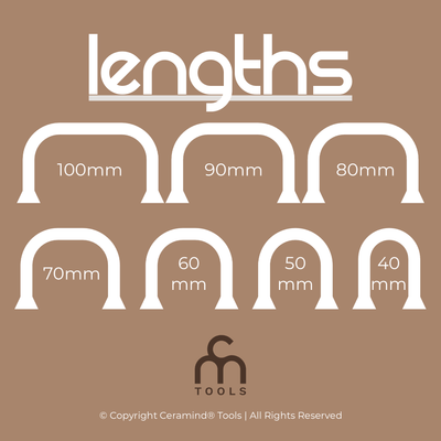 Square - Rounded Handle Slip Casting Mold | 7 Sizes & 3 Variations - Ceramind® Tools