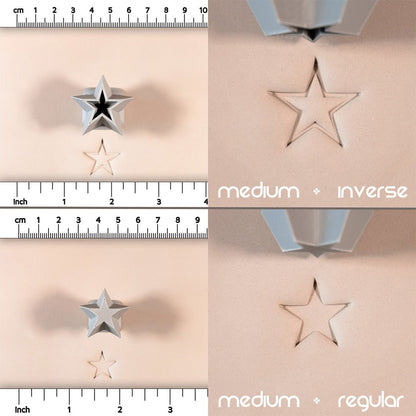 Star Stamps - Five - Sided Stars - Ceramind® Tools