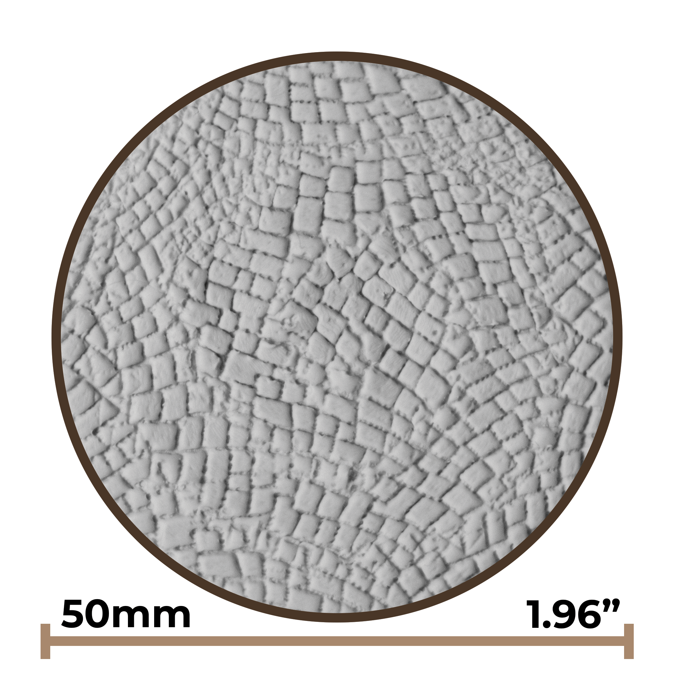 Texture Ball | Cobbled Road Texture - Style 01 - Ceramind® Tools