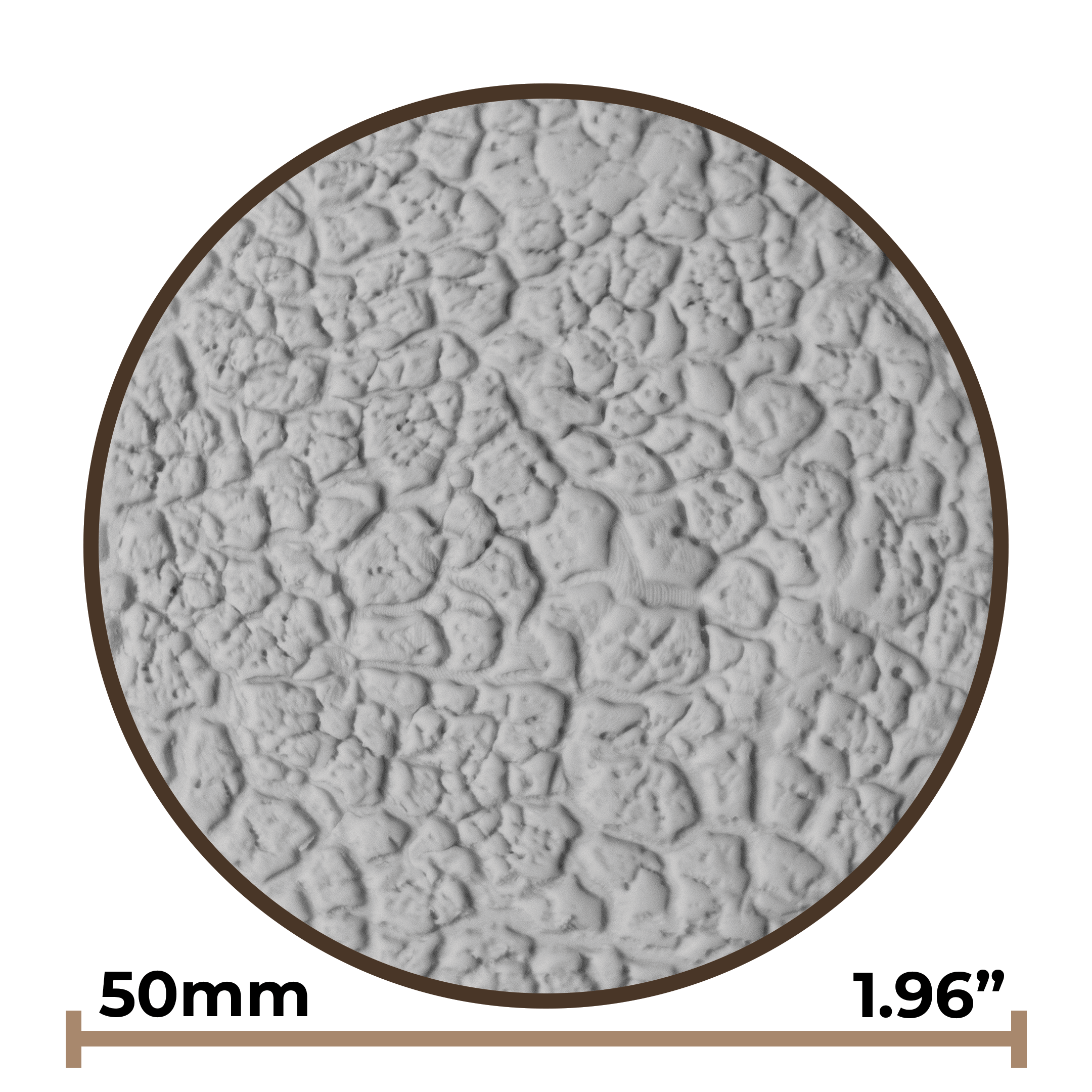 Texture Ball | Cracked Earth Texture - Style 01 - Ceramind® Tools