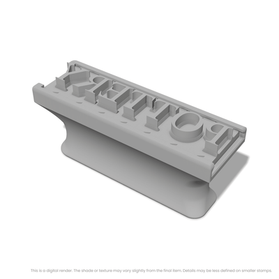 Times New Roman | Font Rail Stamp Sets | Letters, Numbers, and Symbols - Ceramind® Tools