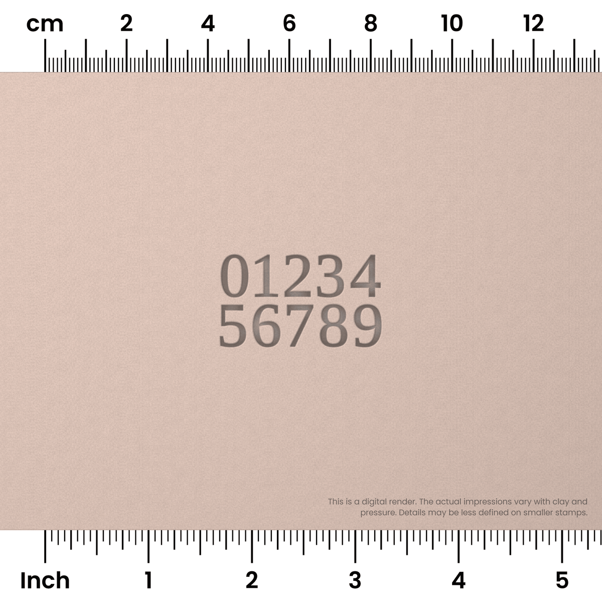 Tinos | Number Stamp Sets - Ceramind® Tools