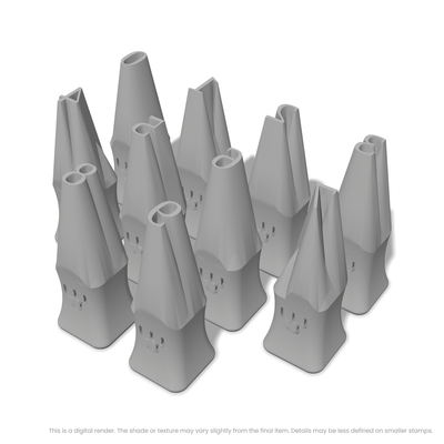 Tinos | Number Stamp Sets - Ceramind® Tools