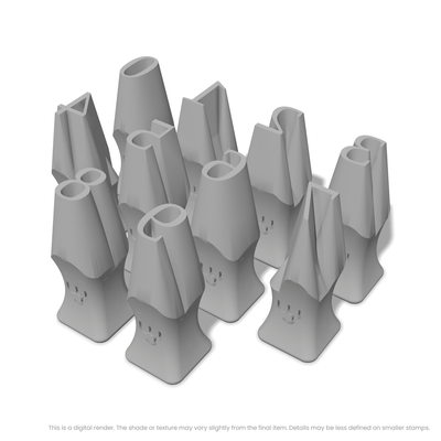 Tinos | Number Stamp Sets - Ceramind® Tools