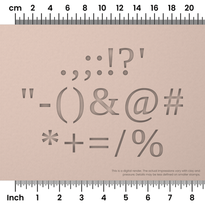 Tinos | Symbol Stamp Sets - Ceramind® Tools