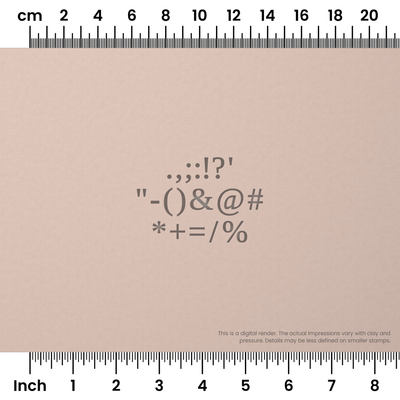 Tinos | Symbol Stamp Sets - Ceramind® Tools