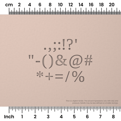 Tinos | Symbol Stamp Sets - Ceramind® Tools
