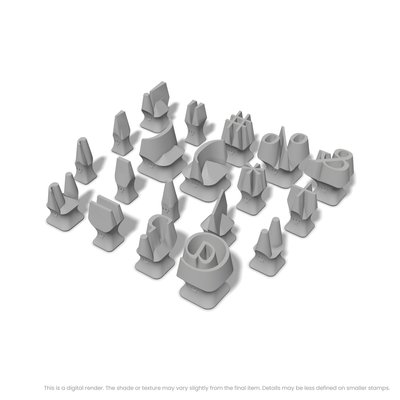 Tinos | Symbol Stamp Sets - Ceramind® Tools