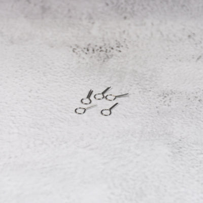Tungsten Firing Wire – Heat - Resistant Pottery Firing Hooks for Kiln | 5 x 12mm - Ceramind® Tools