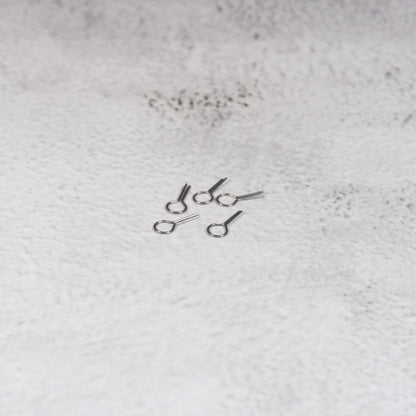 Tungsten Firing Wire – Heat - Resistant Pottery Firing Hooks for Kiln | 5 x 12mm - Ceramind® Tools