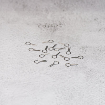 Tungsten Firing Wire – Heat - Resistant Pottery Firing Hooks for Kiln | 5 x 12mm - Ceramind® Tools