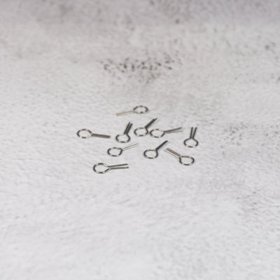 Tungsten Firing Wire – Heat - Resistant Pottery Firing Hooks for Kiln | 5 x 12mm - Ceramind® Tools
