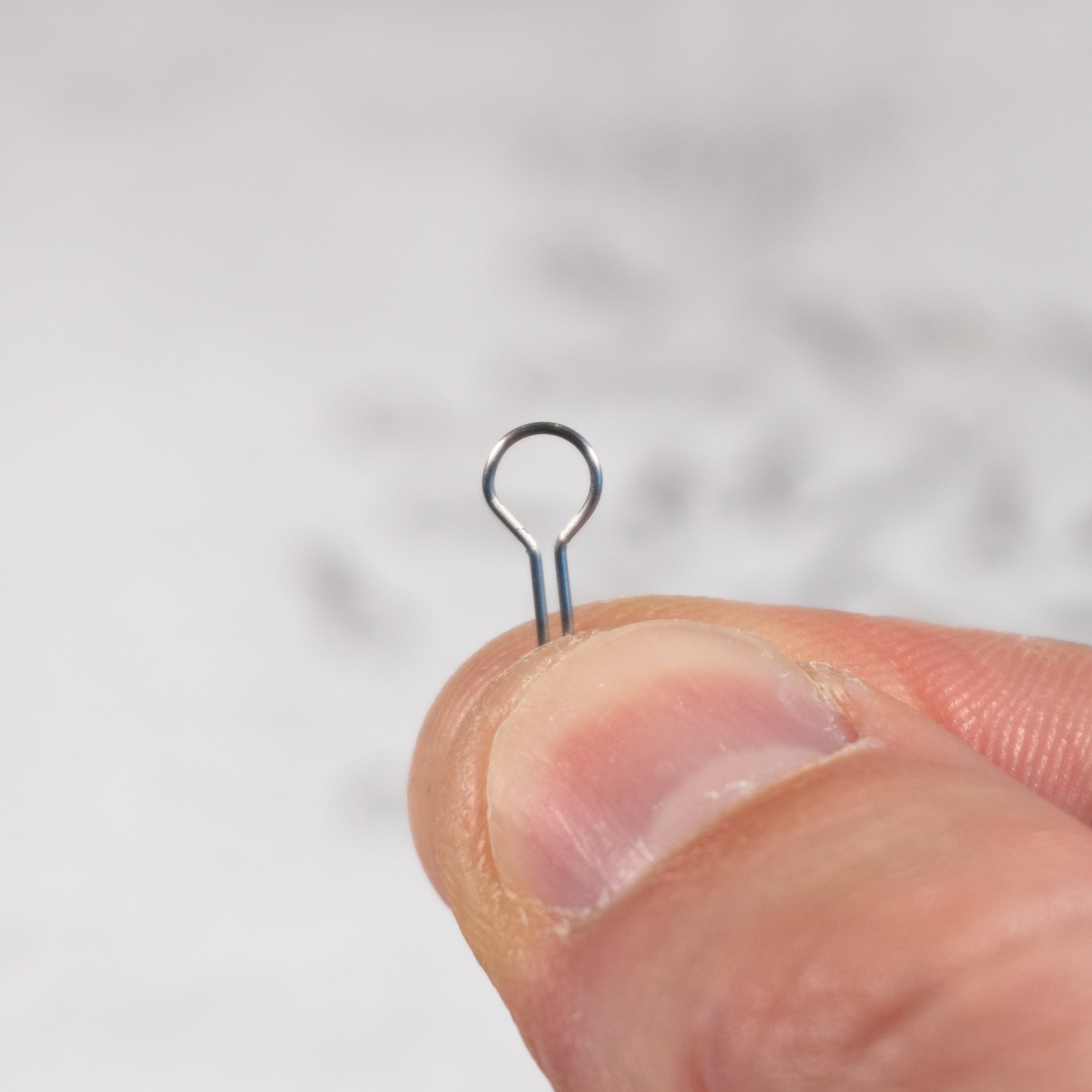 Tungsten Firing Wire – Heat - Resistant Pottery Firing Hooks for Kiln | 5 x 12mm - Ceramind® Tools