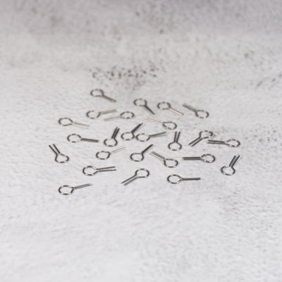 Tungsten Firing Wire – Heat - Resistant Pottery Firing Hooks for Kiln | 5 x 12mm - Ceramind® Tools