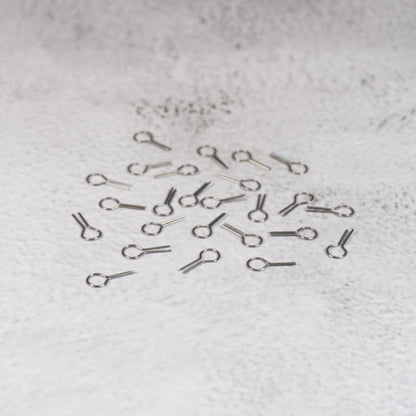 Tungsten Firing Wire – Heat - Resistant Pottery Firing Hooks for Kiln | 5 x 12mm - Ceramind® Tools