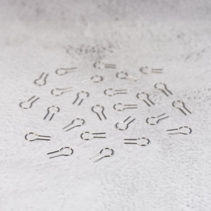 Tungsten Firing Wire – Heat - Resistant Pottery Firing Hooks for Kiln | 5.5 x 12mm - Ceramind® Tools
