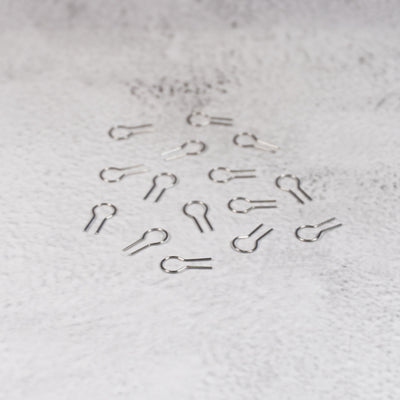 Tungsten Firing Wire – Heat - Resistant Pottery Firing Hooks for Kiln | 5.5 x 12mm - Ceramind® Tools