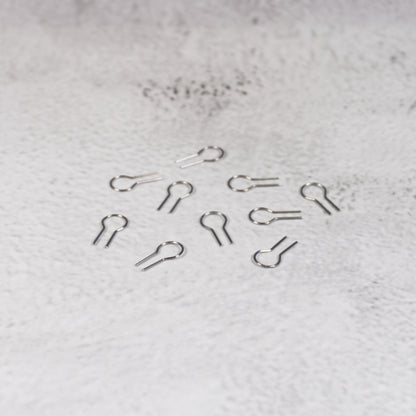 Tungsten Firing Wire – Heat - Resistant Pottery Firing Hooks for Kiln | 5.5 x 12mm - Ceramind® Tools