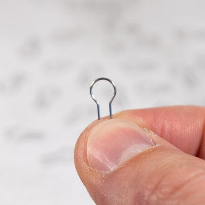 Tungsten Firing Wire – Heat - Resistant Pottery Firing Hooks for Kiln | 5.5 x 12mm - Ceramind® Tools