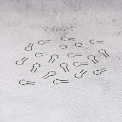 Tungsten Firing Wire – Heat - Resistant Pottery Firing Hooks for Kiln | 5.5 x 12mm - Ceramind® Tools