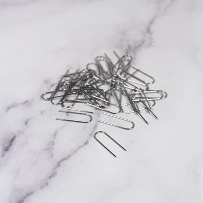 Tungsten Firing Wire – Heat - Resistant Pottery Firing Hooks for Kiln | 7 x 19mm - Ceramind® Tools