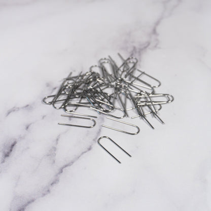 Tungsten Firing Wire – Heat - Resistant Pottery Firing Hooks for Kiln | 7 x 19mm - Ceramind® Tools