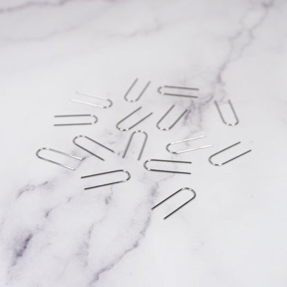 Tungsten Firing Wire – Heat - Resistant Pottery Firing Hooks for Kiln | 7 x 19mm - Ceramind® Tools