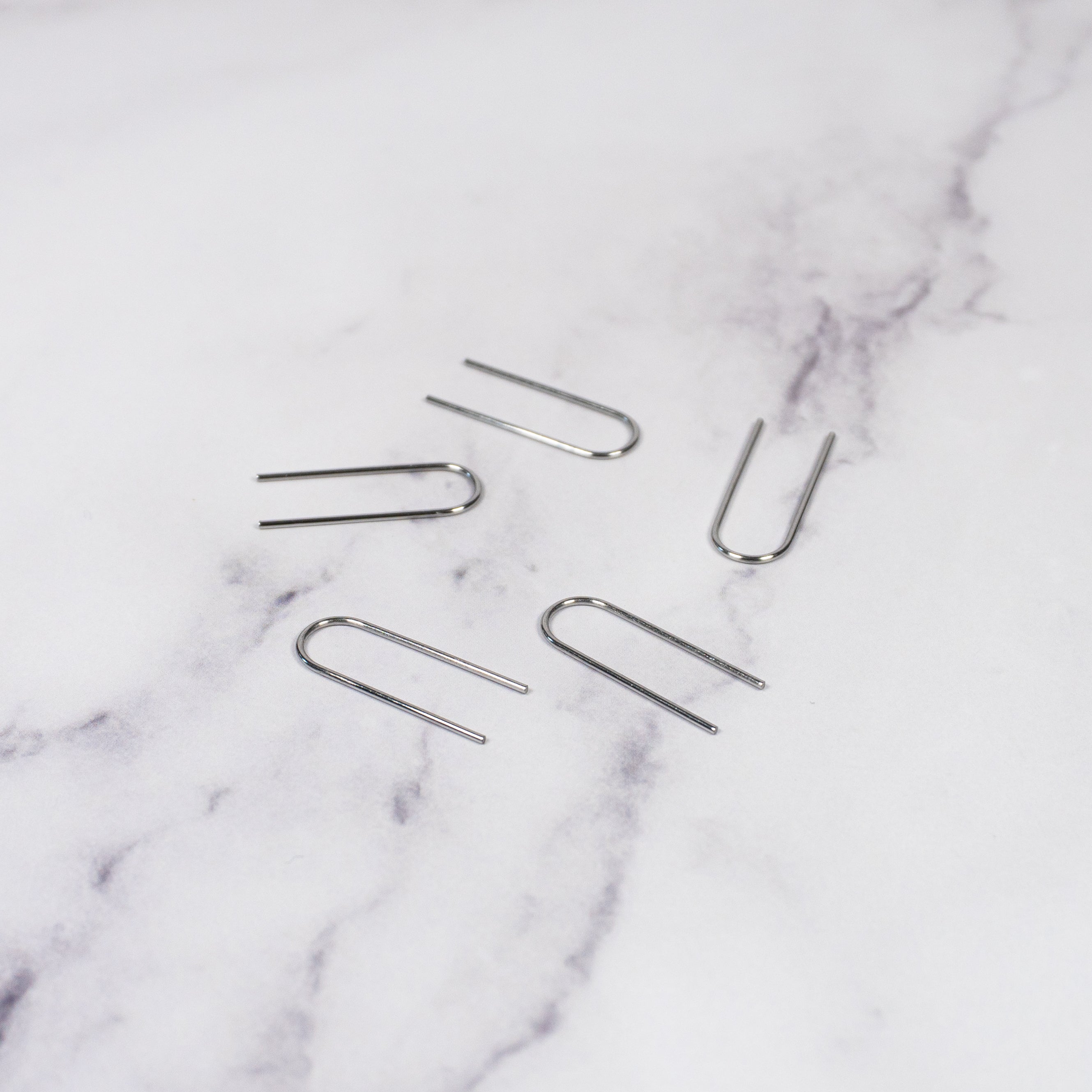 Tungsten Firing Wire – Heat - Resistant Pottery Firing Hooks for Kiln | 7 x 19mm - Ceramind® Tools