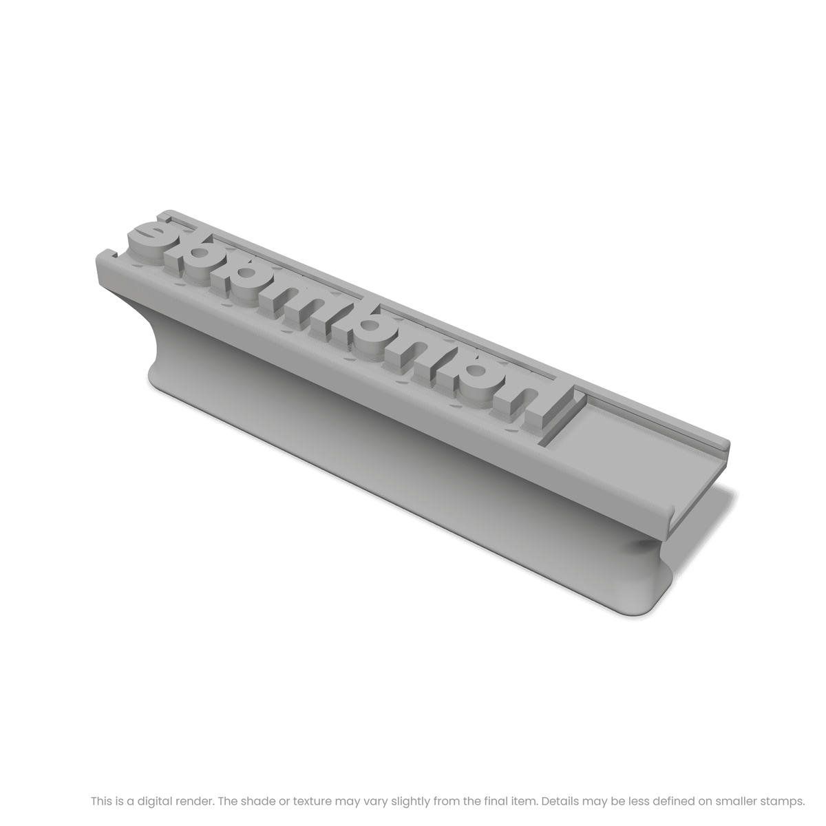 Unbounded | Font Rail Stamp Sets | Letters, Numbers, and Symbols - Ceramind® Tools